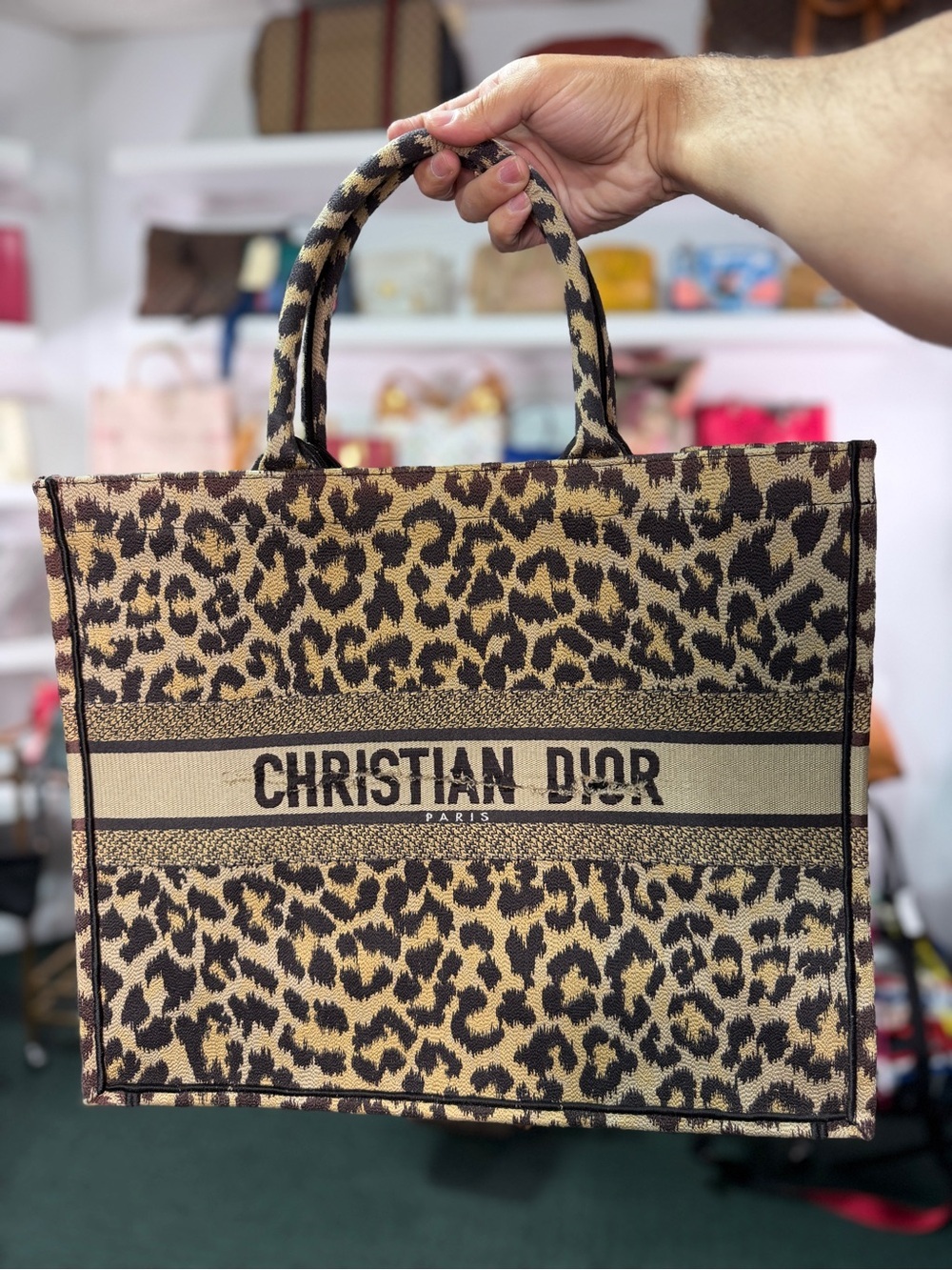 Dior Book Tote CUT DAMAGE BY ITSELF